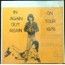 ROLLING STONES Live: In Again - Out Again (On Tour 1978) Oakland Records 1979 LP